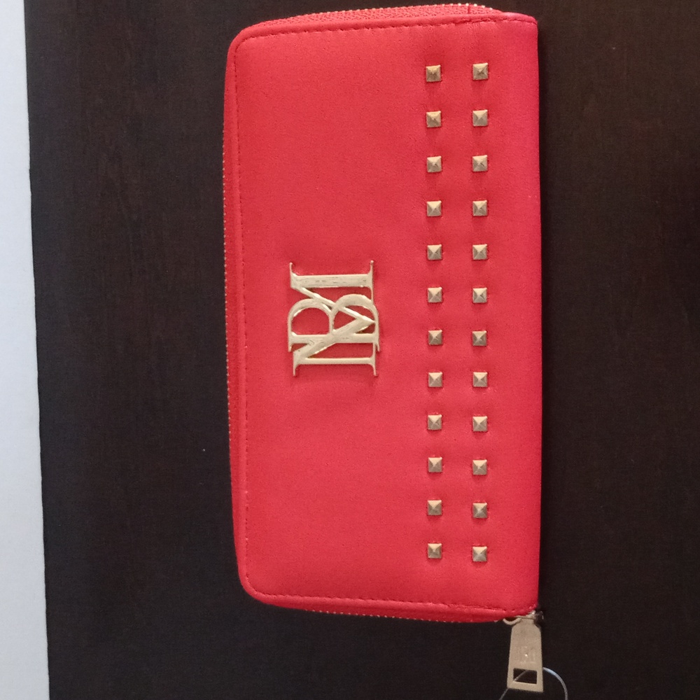 MB RED STYLISH WALLET NWOT